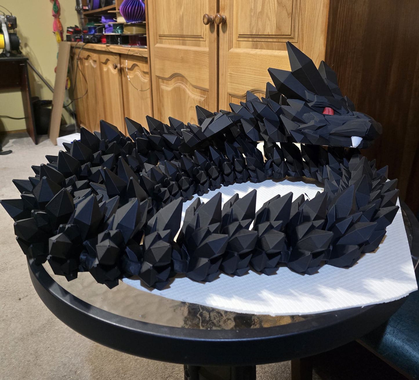 2 Metre Crystal Dragon (6.7 Feet)
