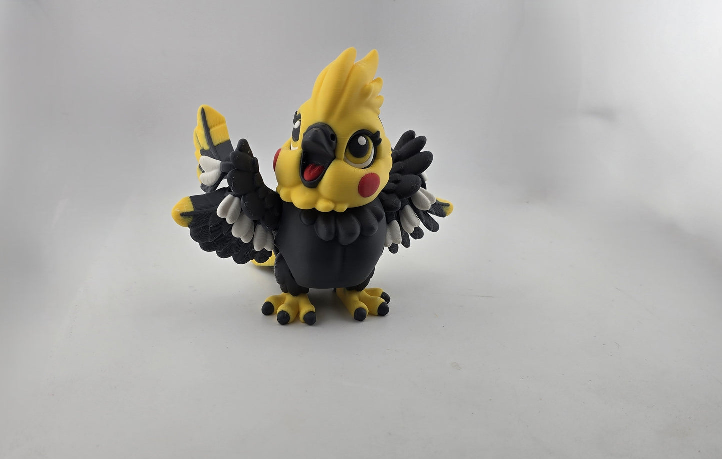 Cockatiel - No Hands 3d