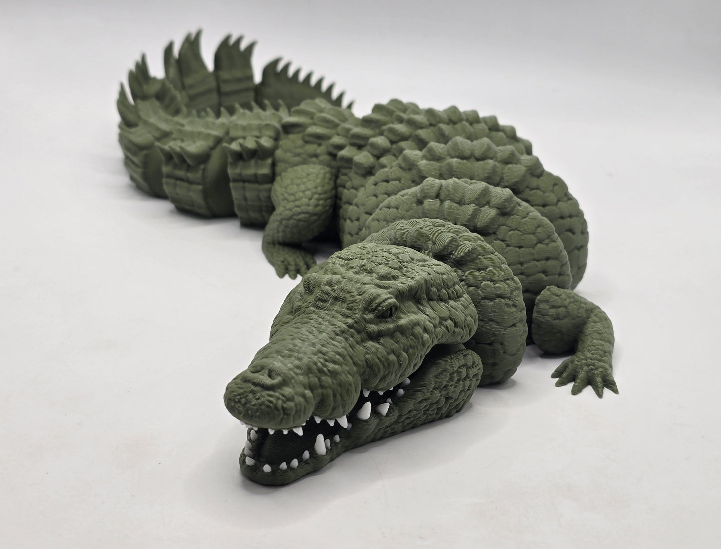 Crocodile - No Hands 3d