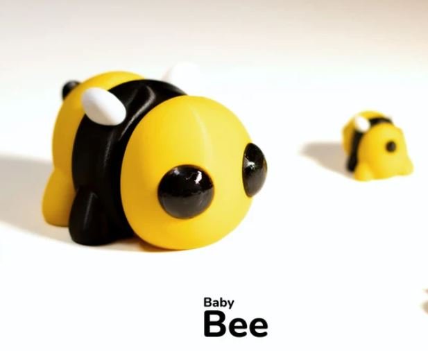 Cute Mini Fidget Animals - Keychains - Pocket Pets - No Hands 3d