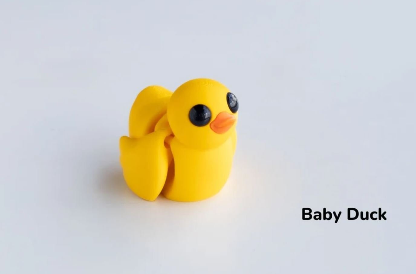 Cute Mini Fidget Animals - Keychains - Pocket Pets - No Hands 3d