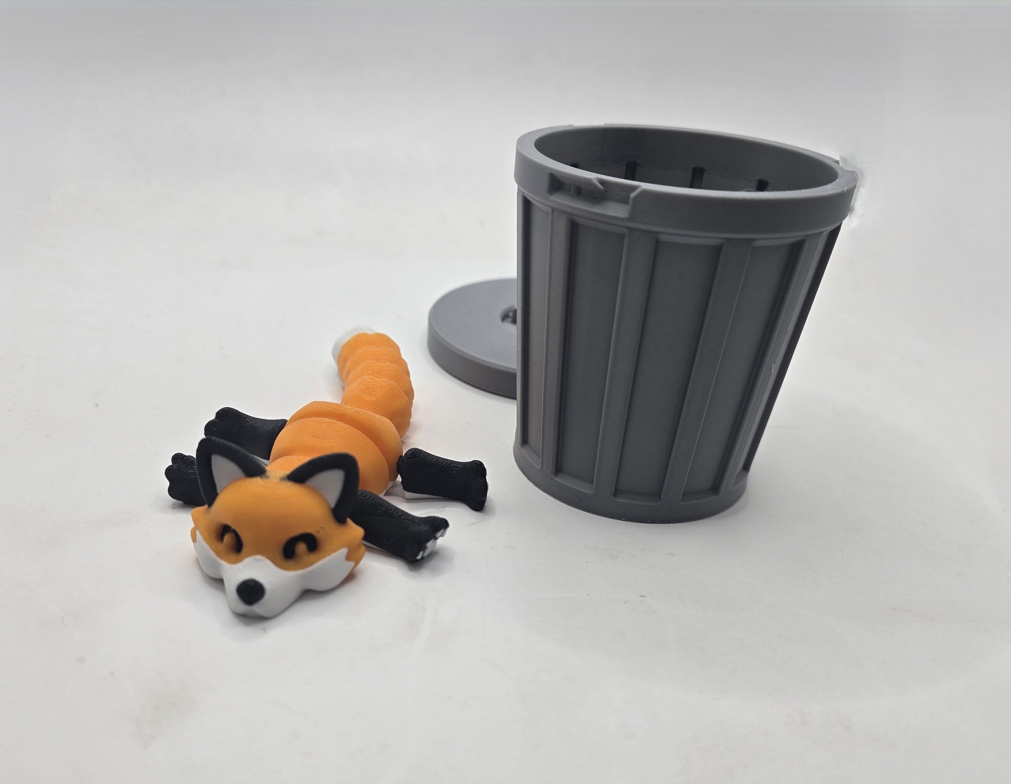 Cute Trash Animals - Racoons, Foxes, Red Pandas - No Hands 3d