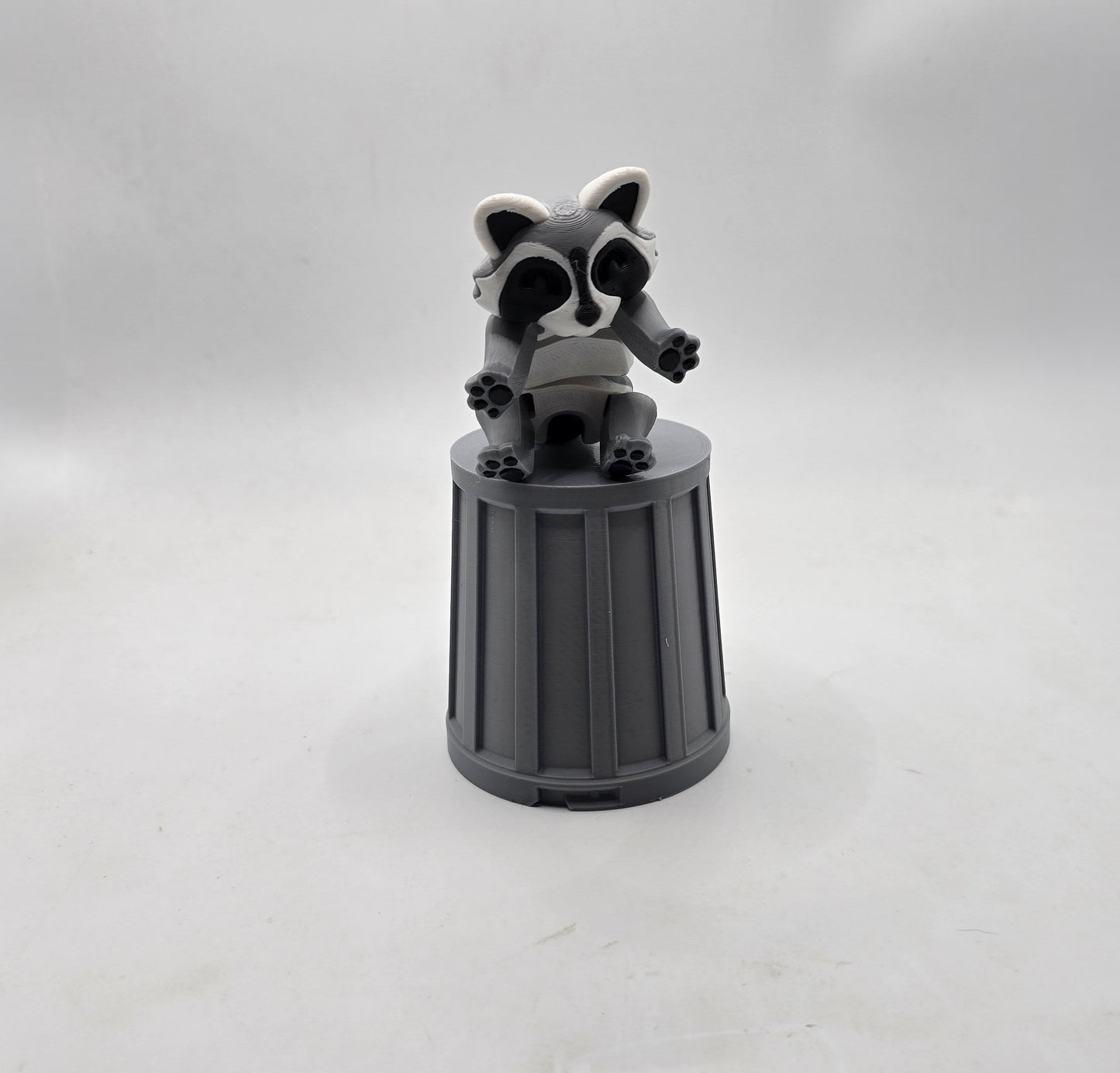 Cute Trash Animals - Racoons, Foxes, Red Pandas - No Hands 3d