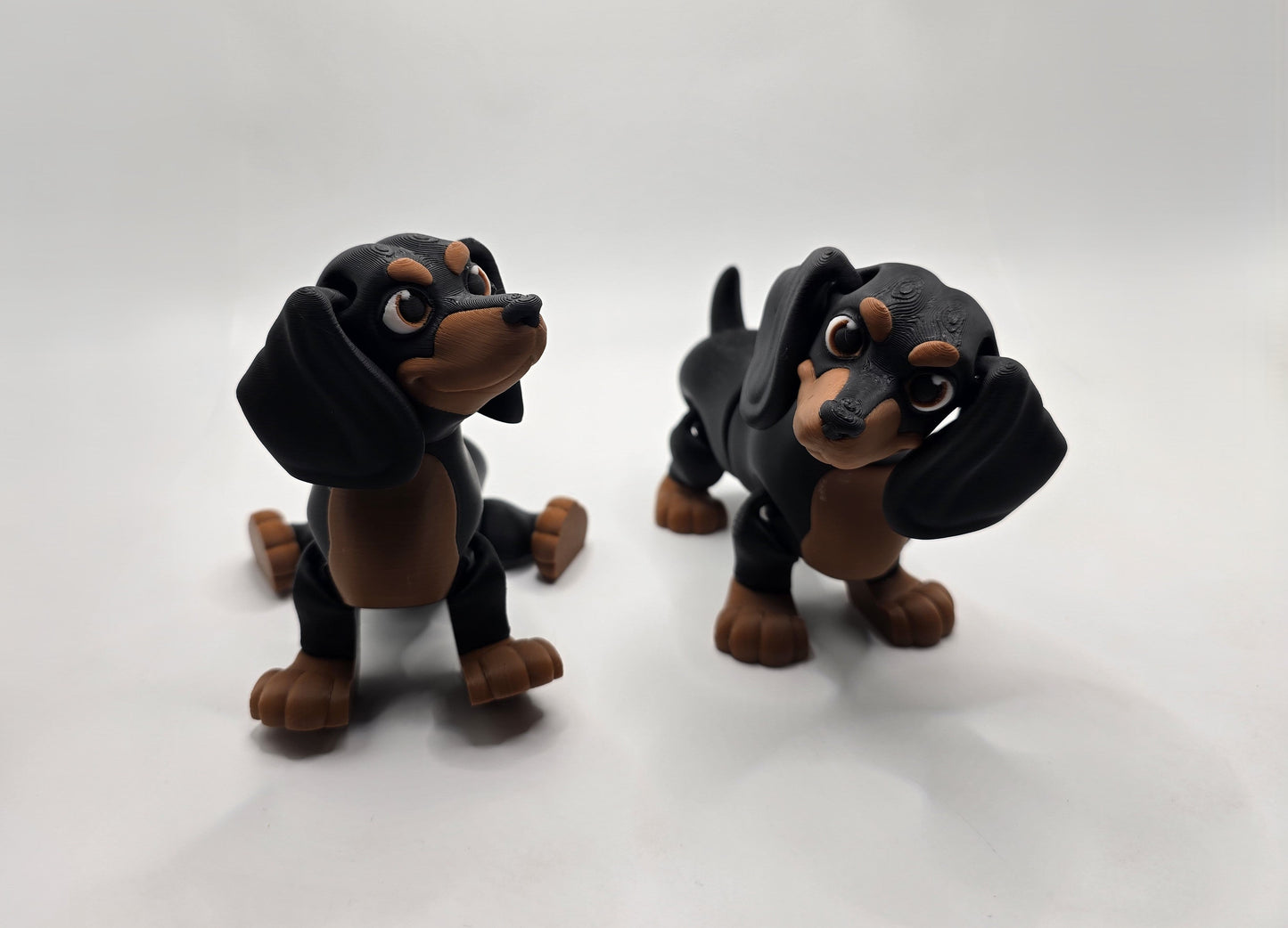 Dachshunds - No Hands 3d