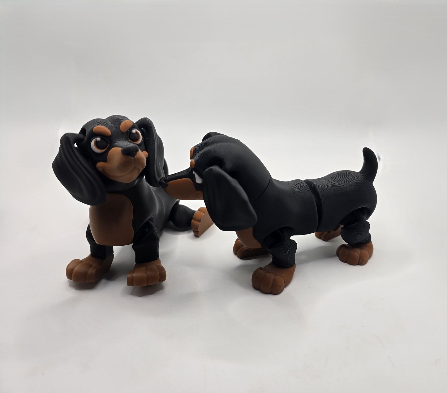 Dachshunds - No Hands 3d