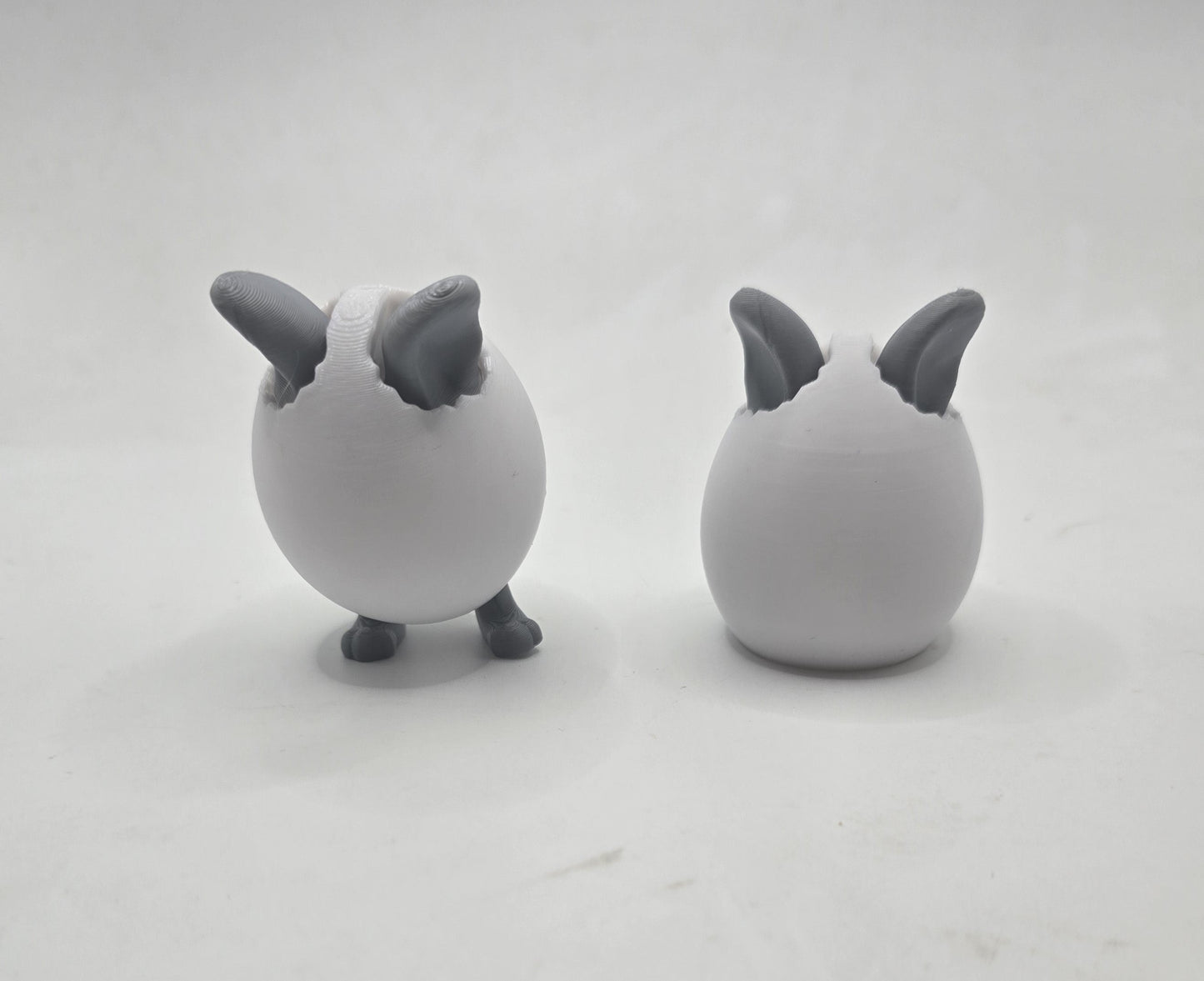 Easter Egg Bunnies - No Hands 3d