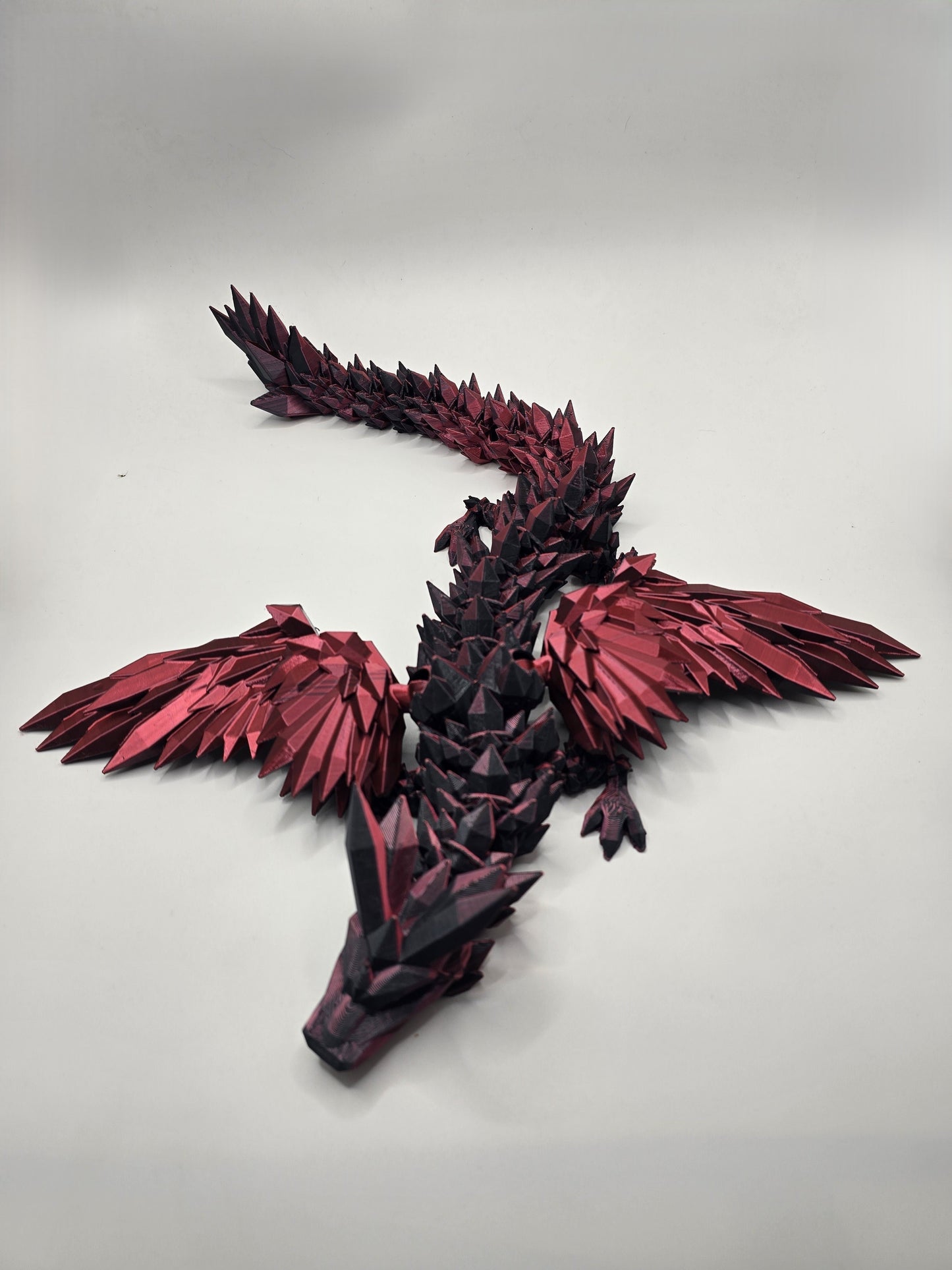 Flying Crystal Dragon - No Hands 3d