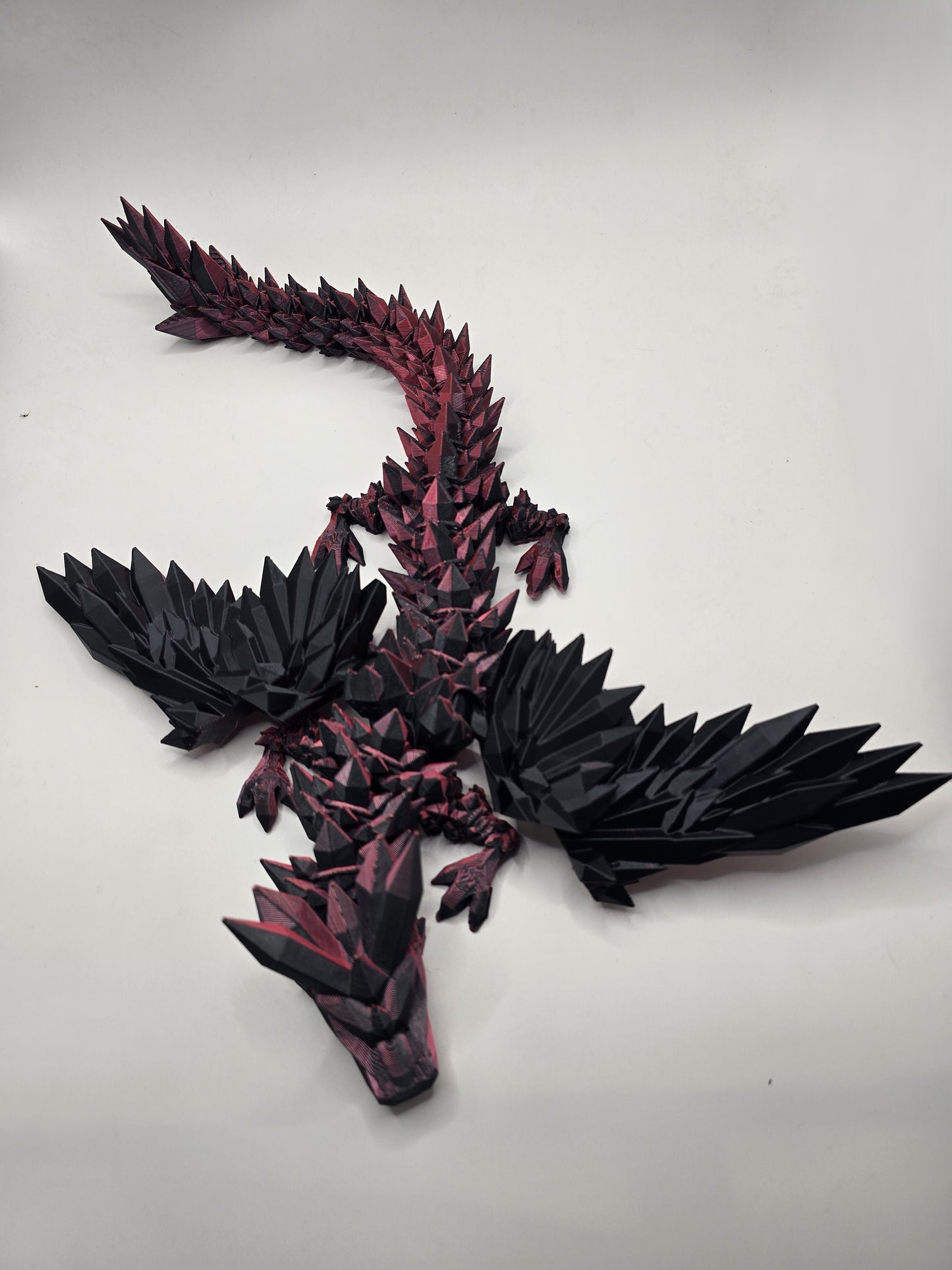Flying Crystal Dragon - No Hands 3d