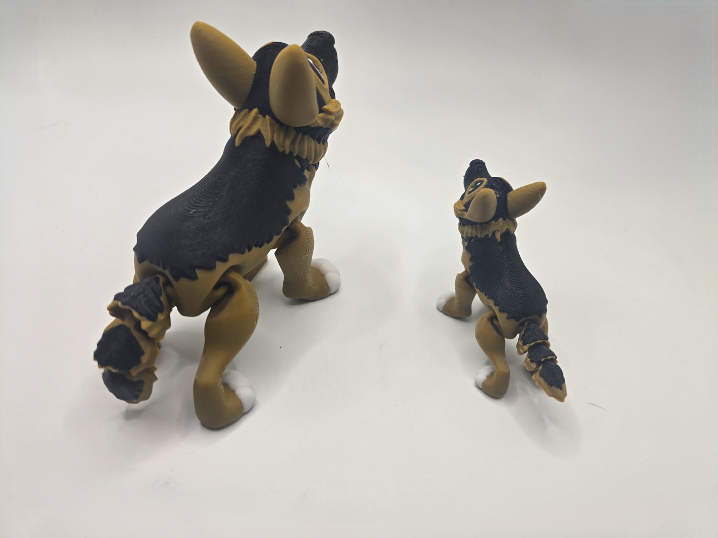 German Shepherds - No Hands 3d