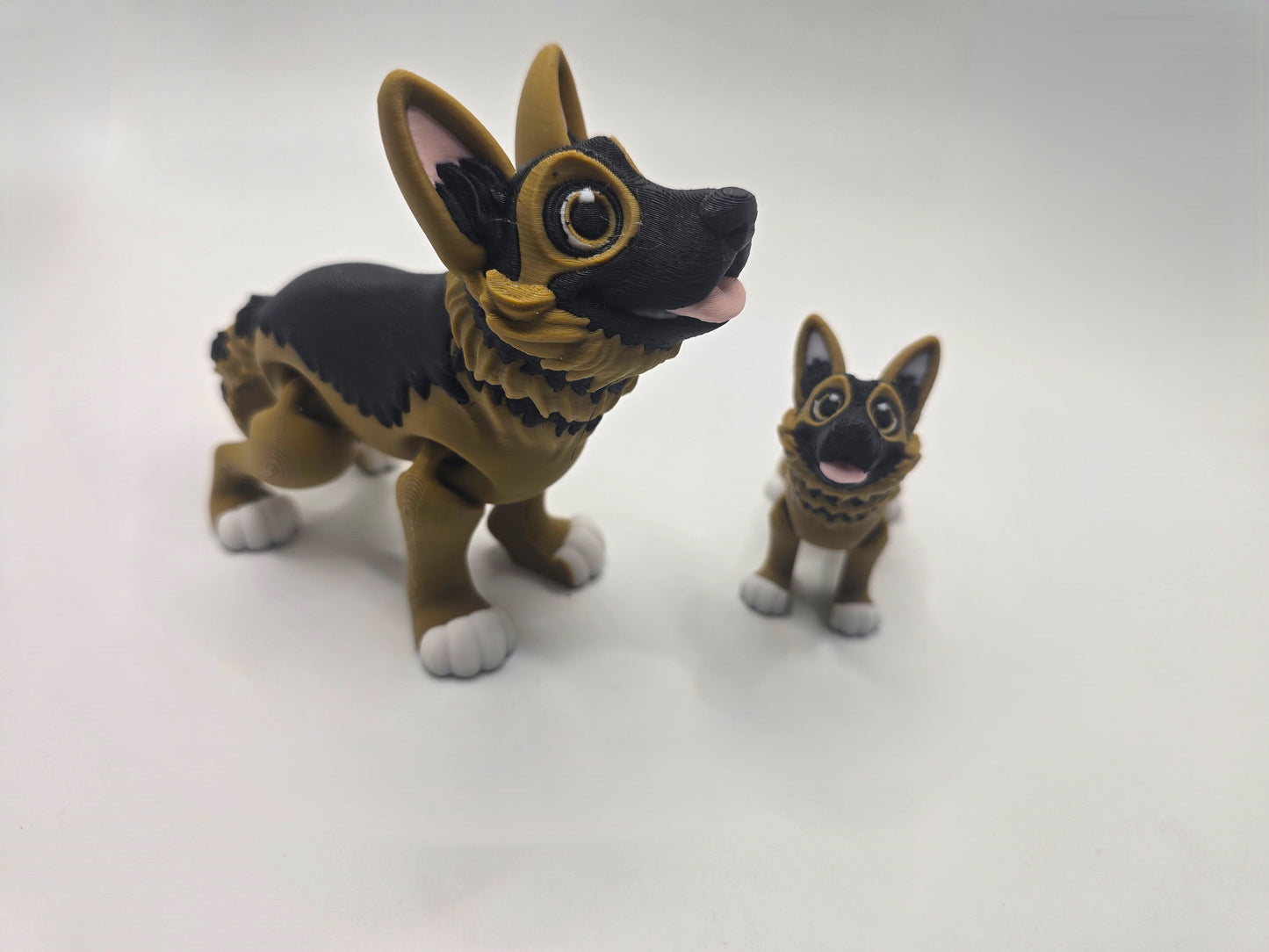 German Shepherds - No Hands 3d