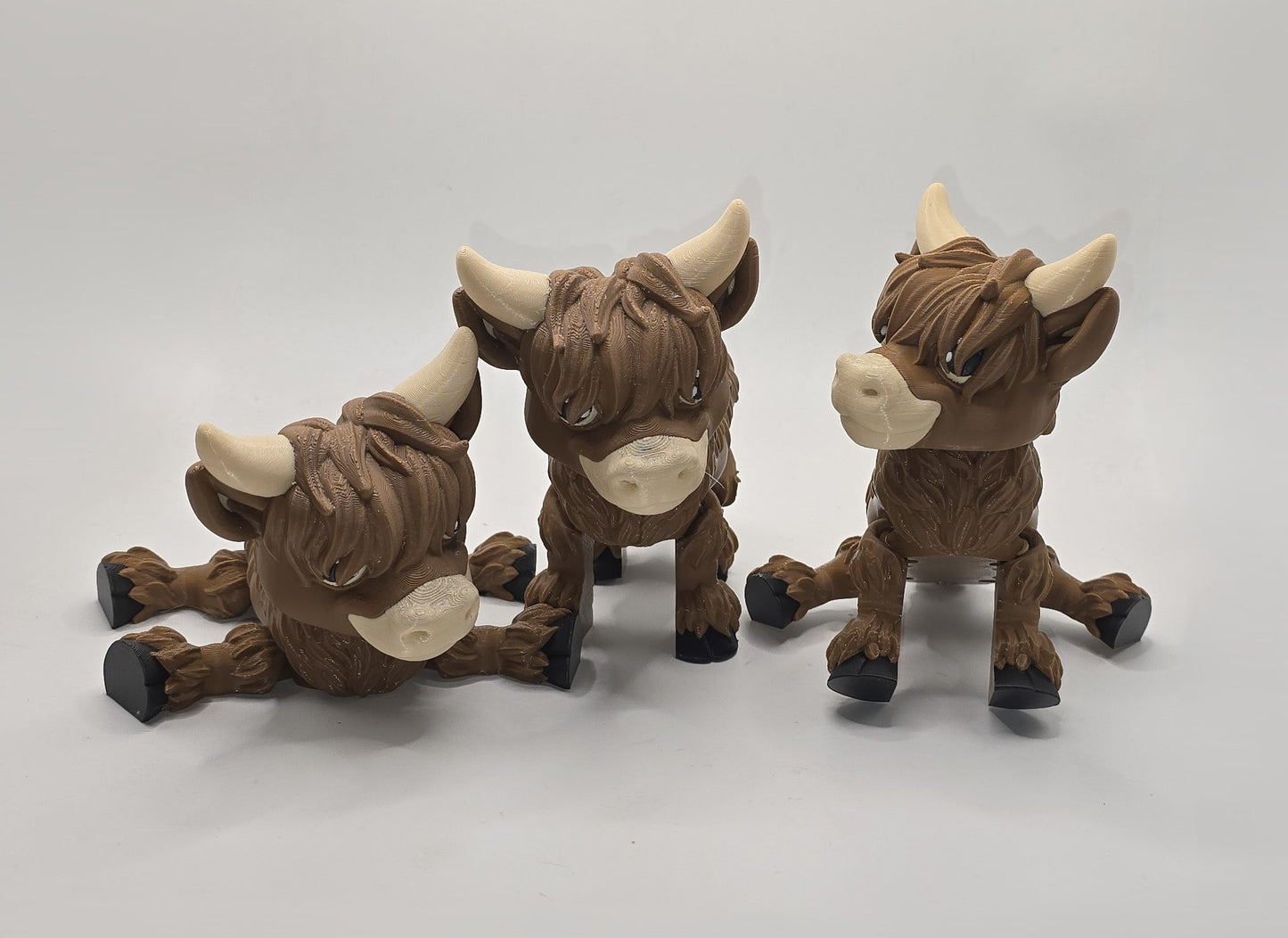 Harry the Highland cow - No Hands 3d