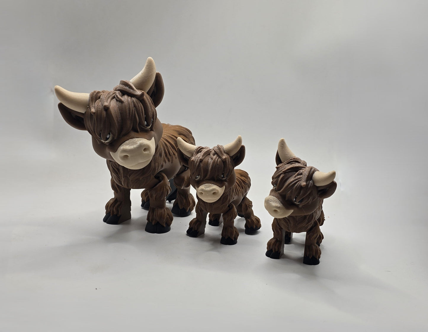 Harry the Highland cow - No Hands 3d
