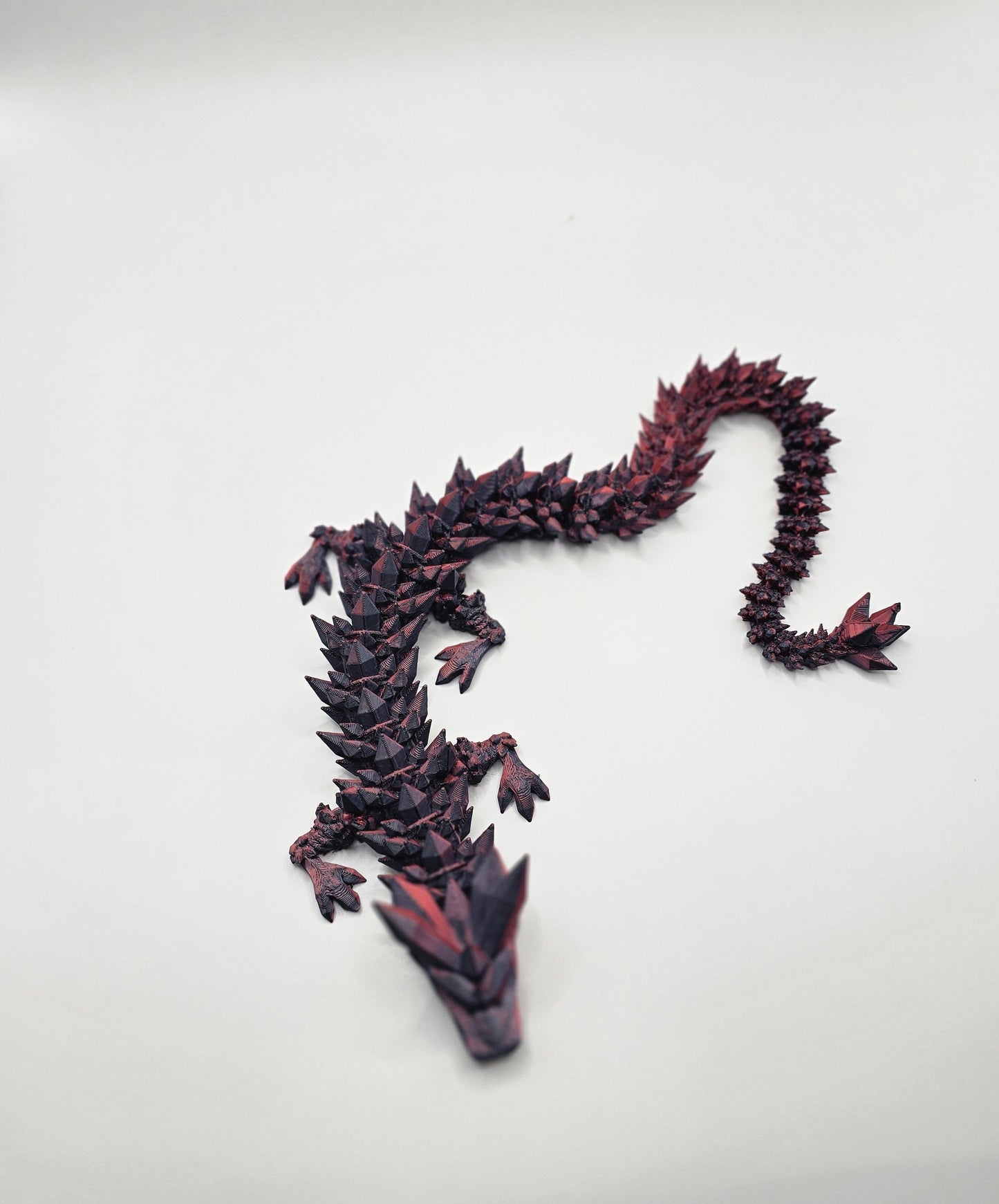 Medium Crystal Dragon - No Hands 3d