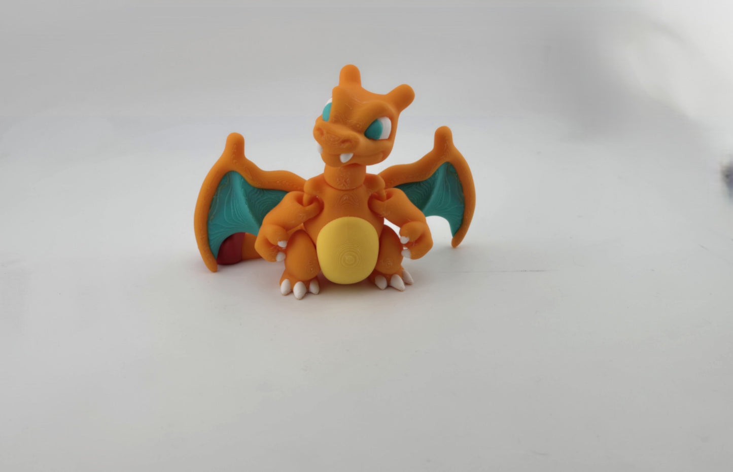 Orange Dragon - No Hands 3d