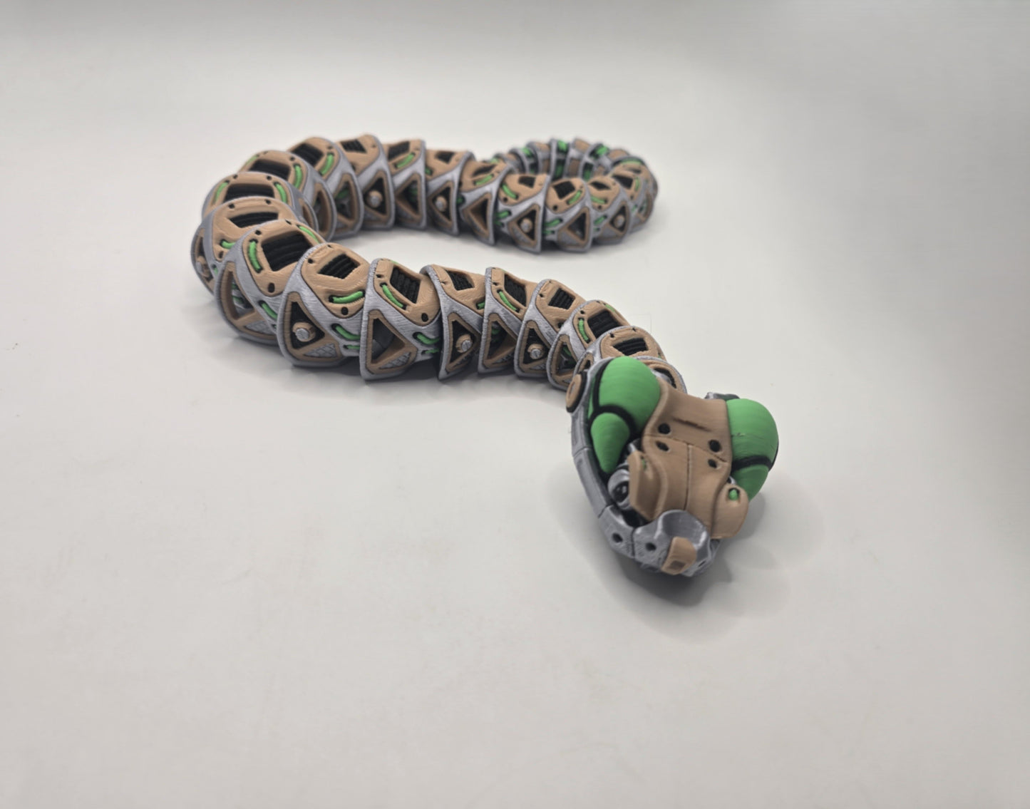 Robo RattleSnake - No Hands 3d