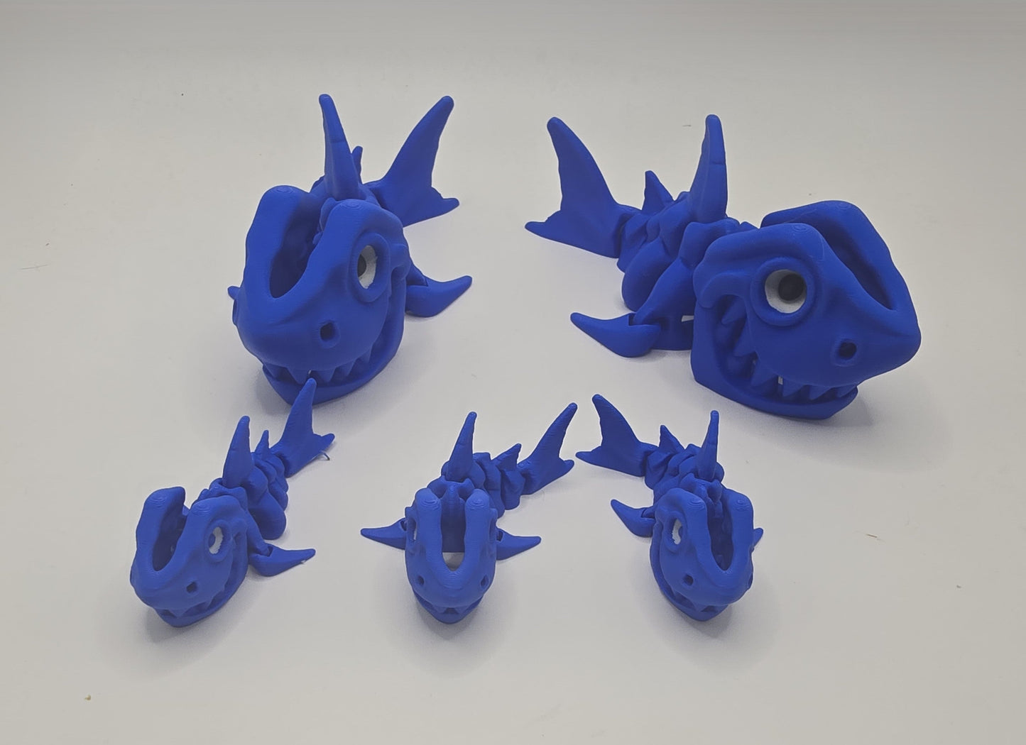 Skeleton Shark - No Hands 3d