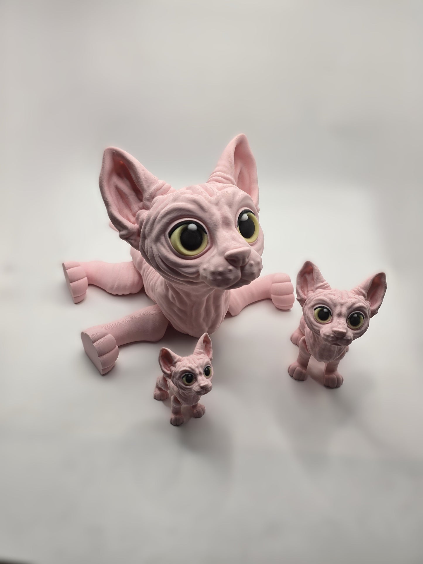 Sphynx Cat (Tofu) - No Hands 3d