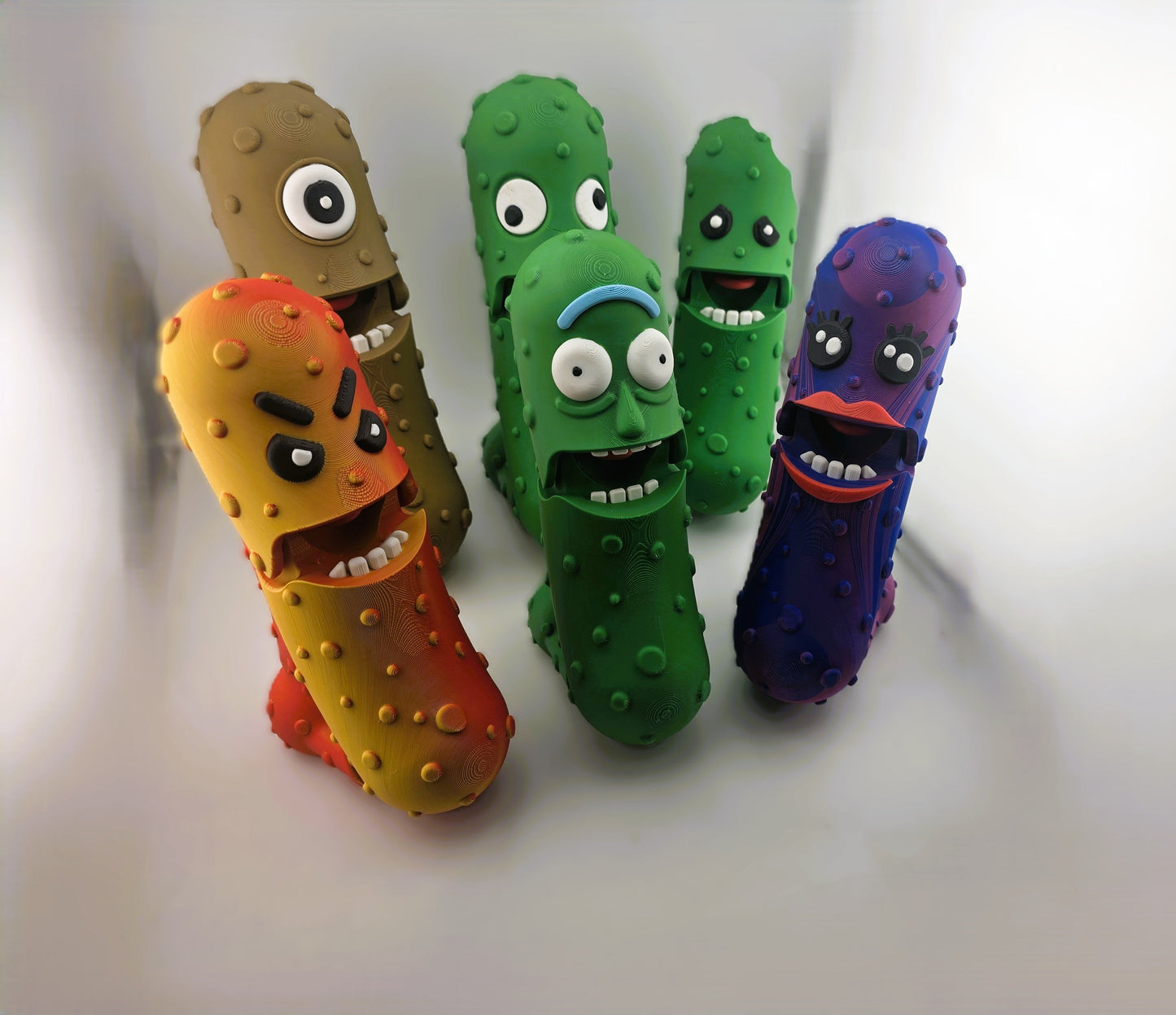 The GIANT Emotional Support Pickle - No Hands 3d