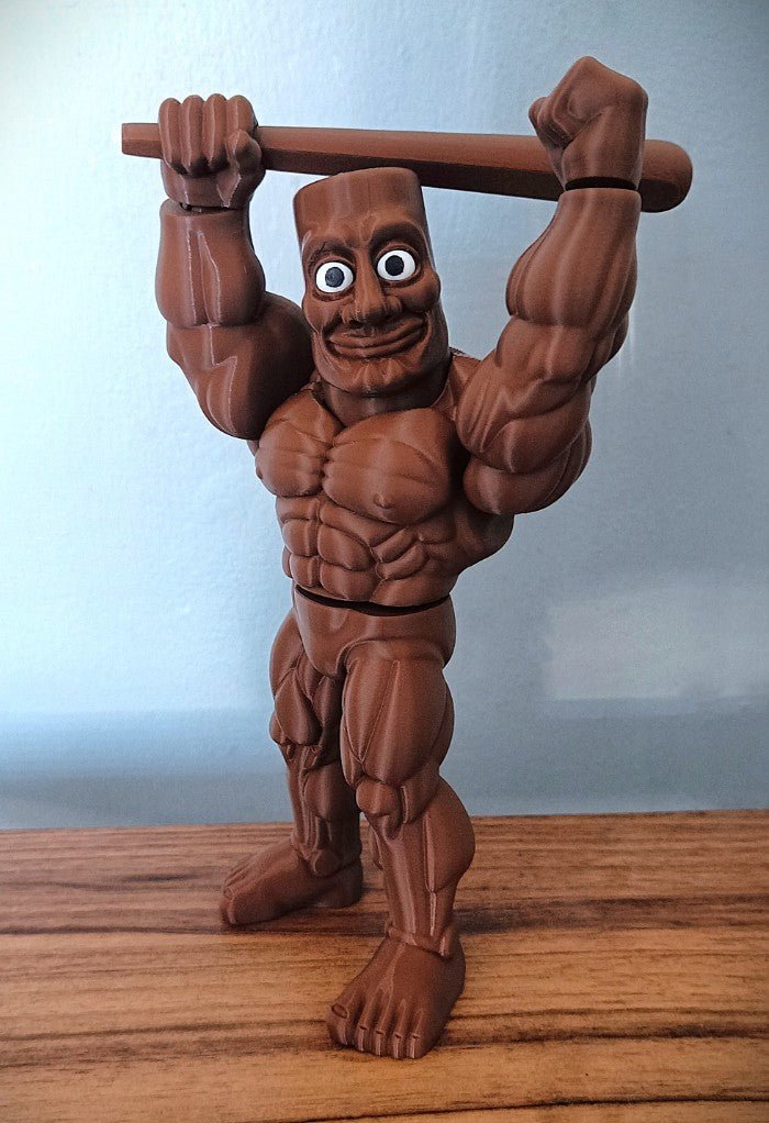 Tung Tung Tung Muscle Sahur - No Hands 3d