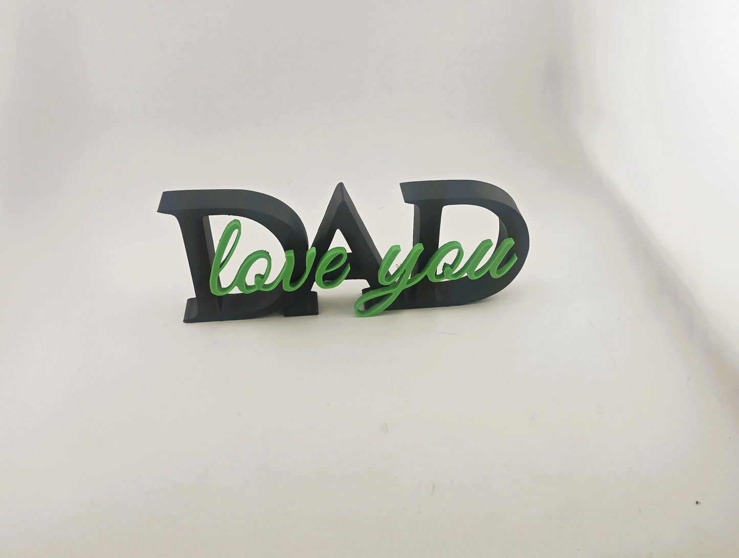 Love you Dad sign