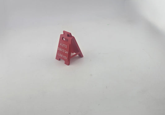 A little sign to say I love you - No Hands 3d