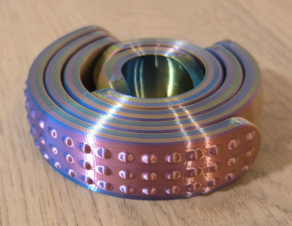 Arc Fidget Gyro - No Hands 3d