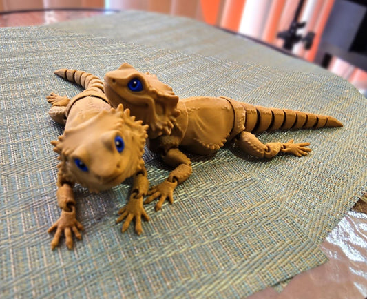 Burt the Bearded Dragon - No Hands 3d