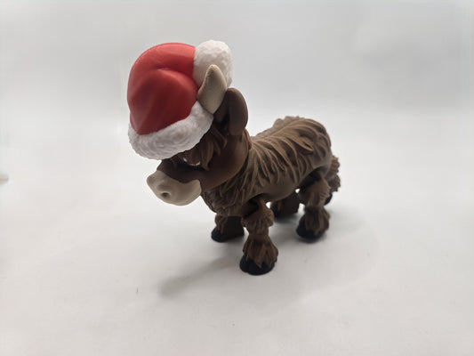 Christmas Highland Cow - Limited edition - No Hands 3d