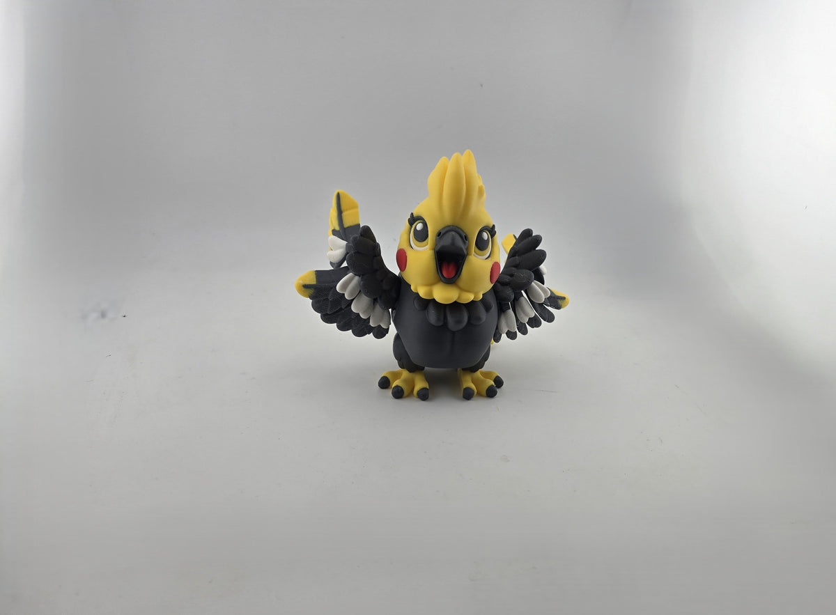 Cockatiel - No Hands 3d