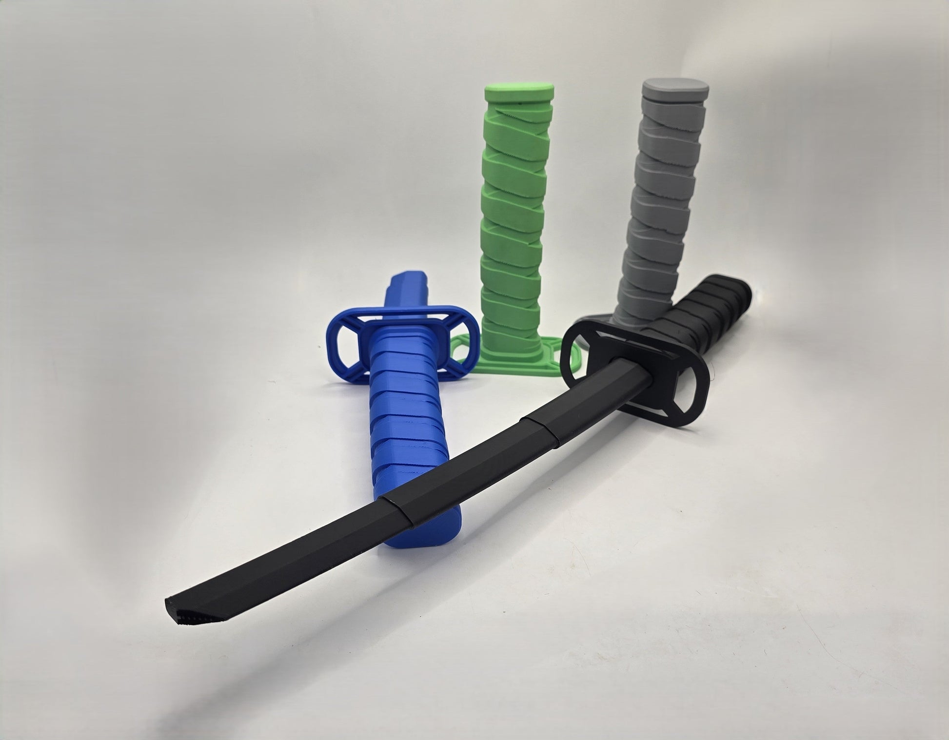 Collapsible Katana - No Hands 3d
