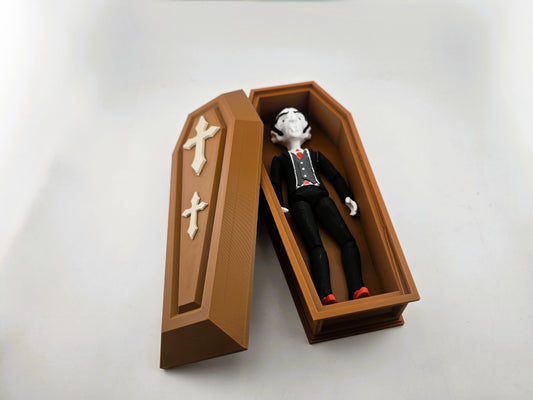 Dracula and Coffin - No Hands 3d