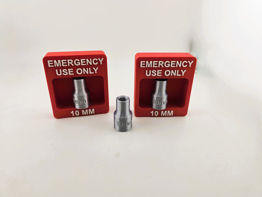 Emergency 10mm Socket - No Hands 3d