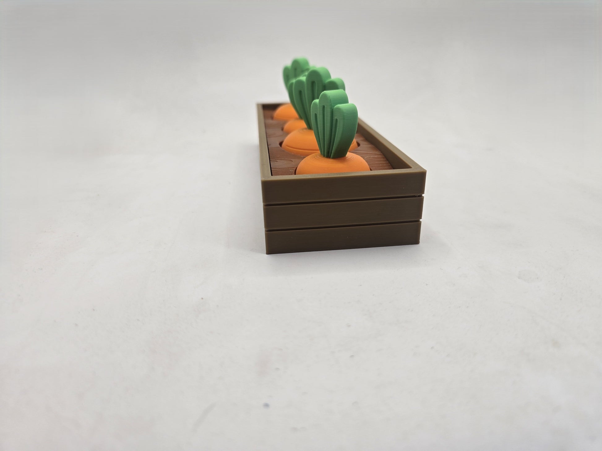 Fidget Carrot Garden - No Hands 3d