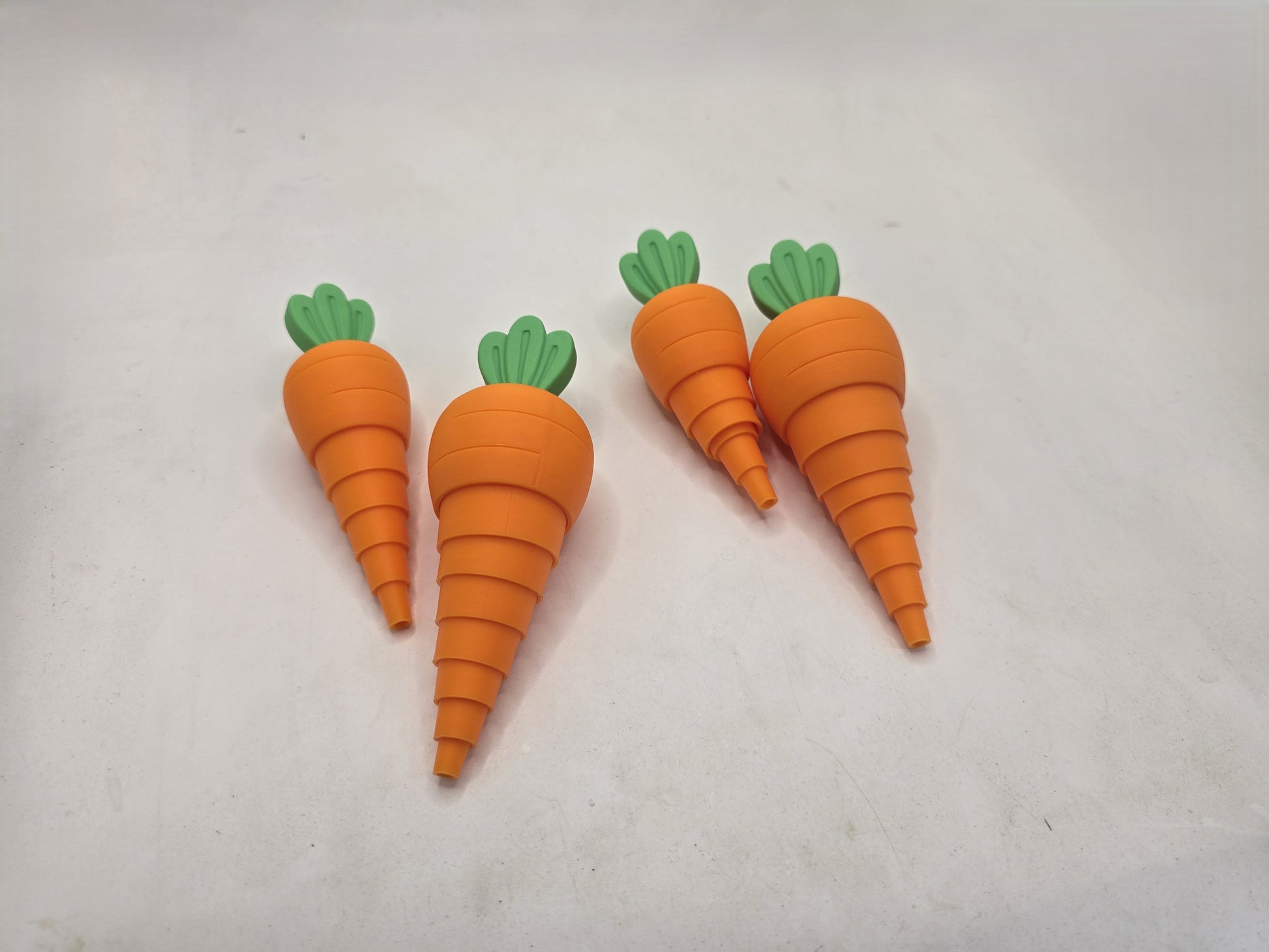 Fidget Carrot Garden - No Hands 3d
