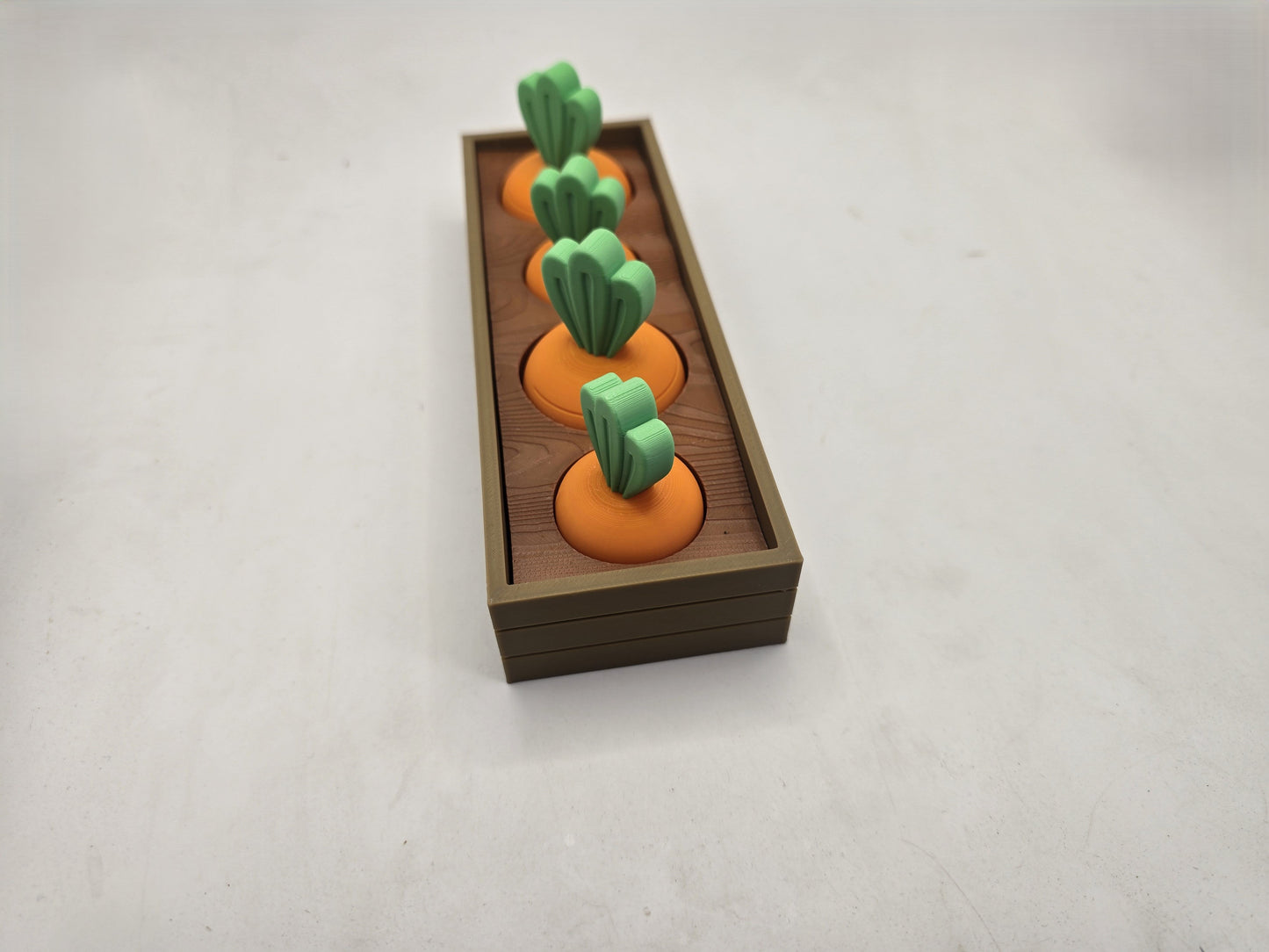 Fidget Carrot Garden - No Hands 3d
