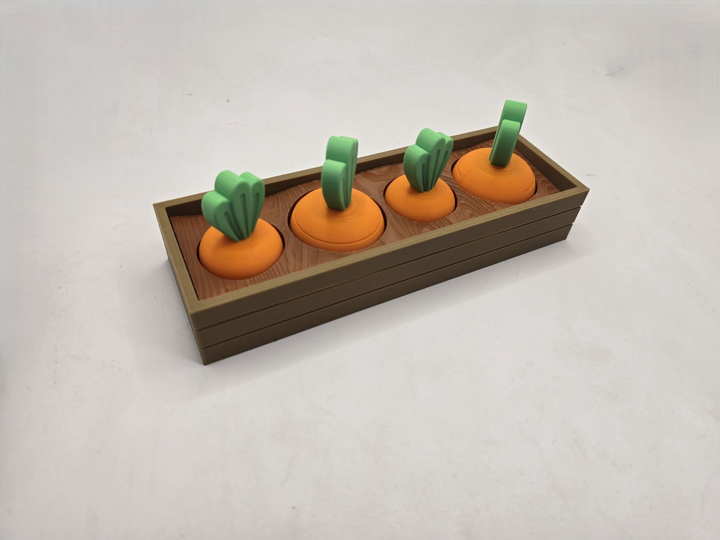 Fidget Carrot Garden - No Hands 3d