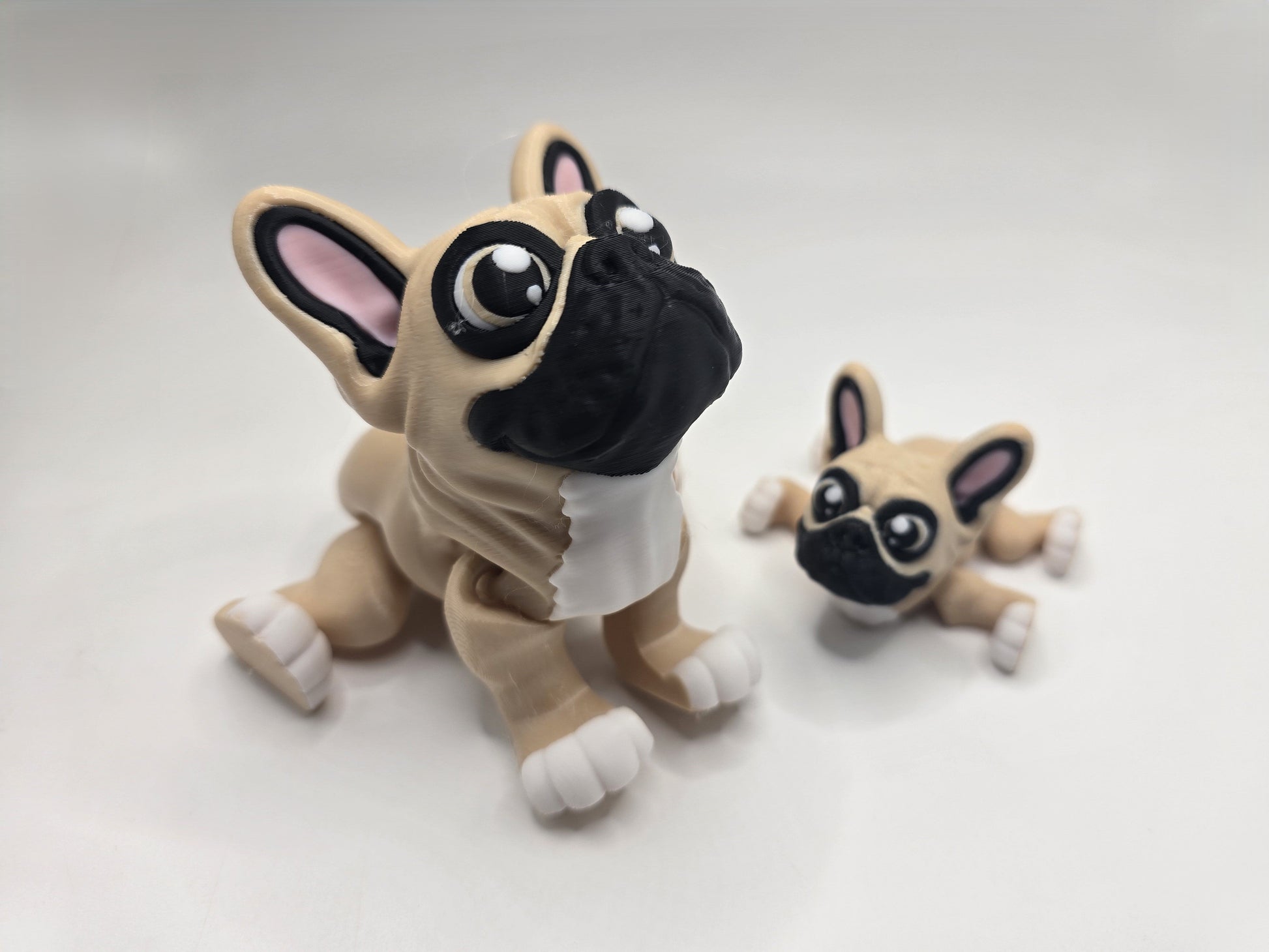 French Bulldogs - No Hands 3d