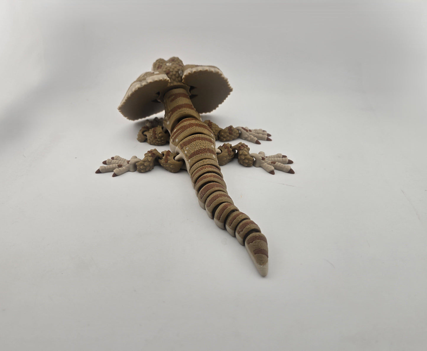 Frilled Neck Lizard - No Hands 3d