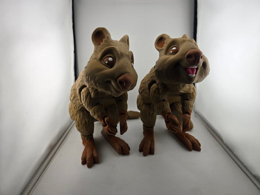 Giant Quokka - No Hands 3d