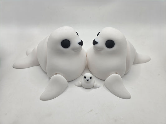 Giant Seal - No Hands 3d
