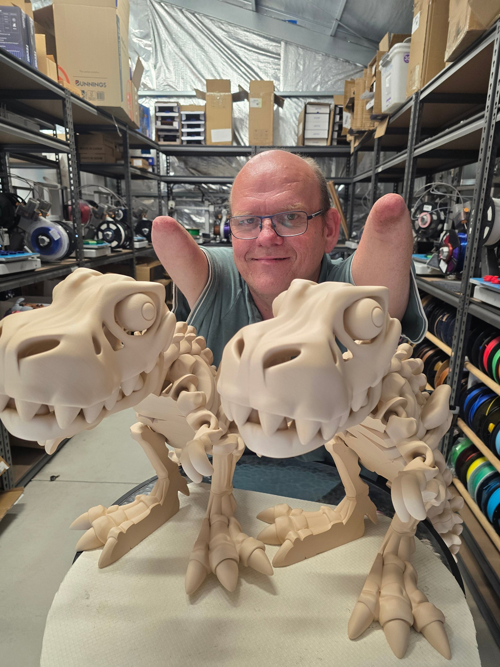 Giant Trex - No Hands 3d