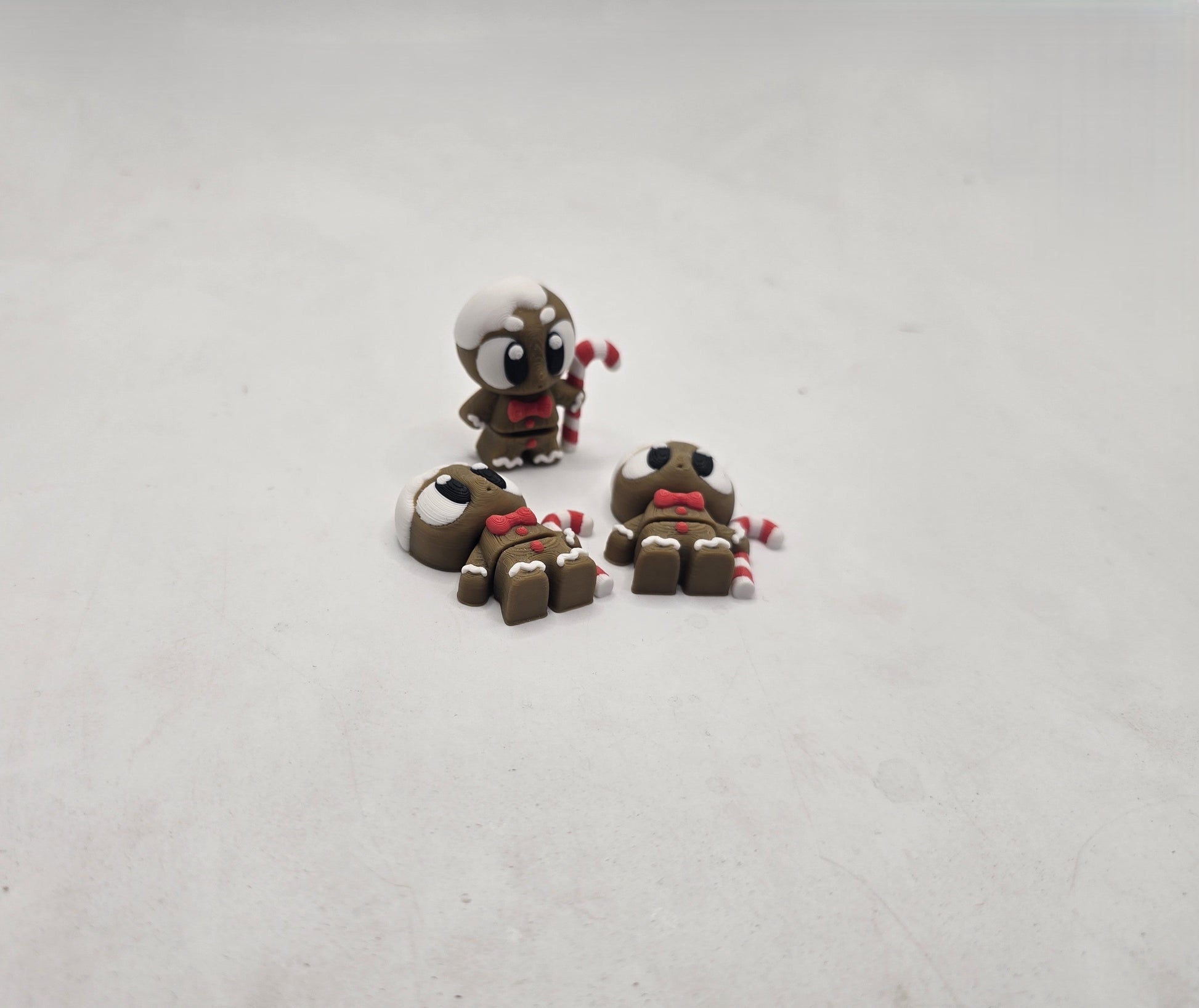 Gingerbread Man - No Hands 3d