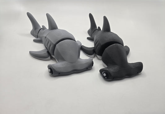 Hammerhead Shark - No Hands 3d