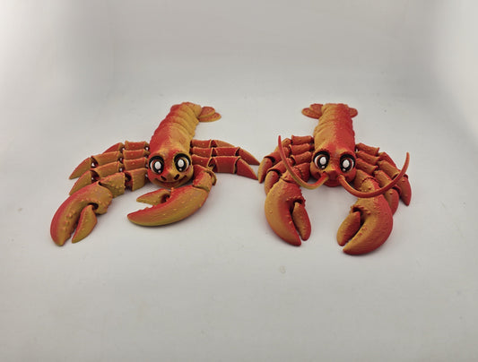 Happy Lobster - No Hands 3d