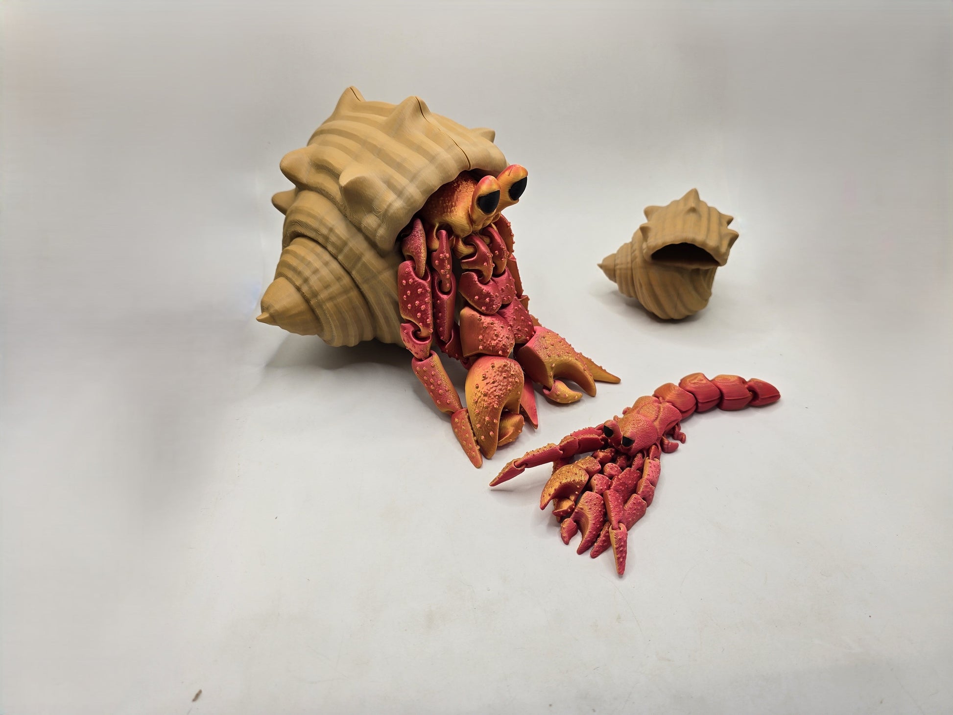 Hermit Crab - No Hands 3d
