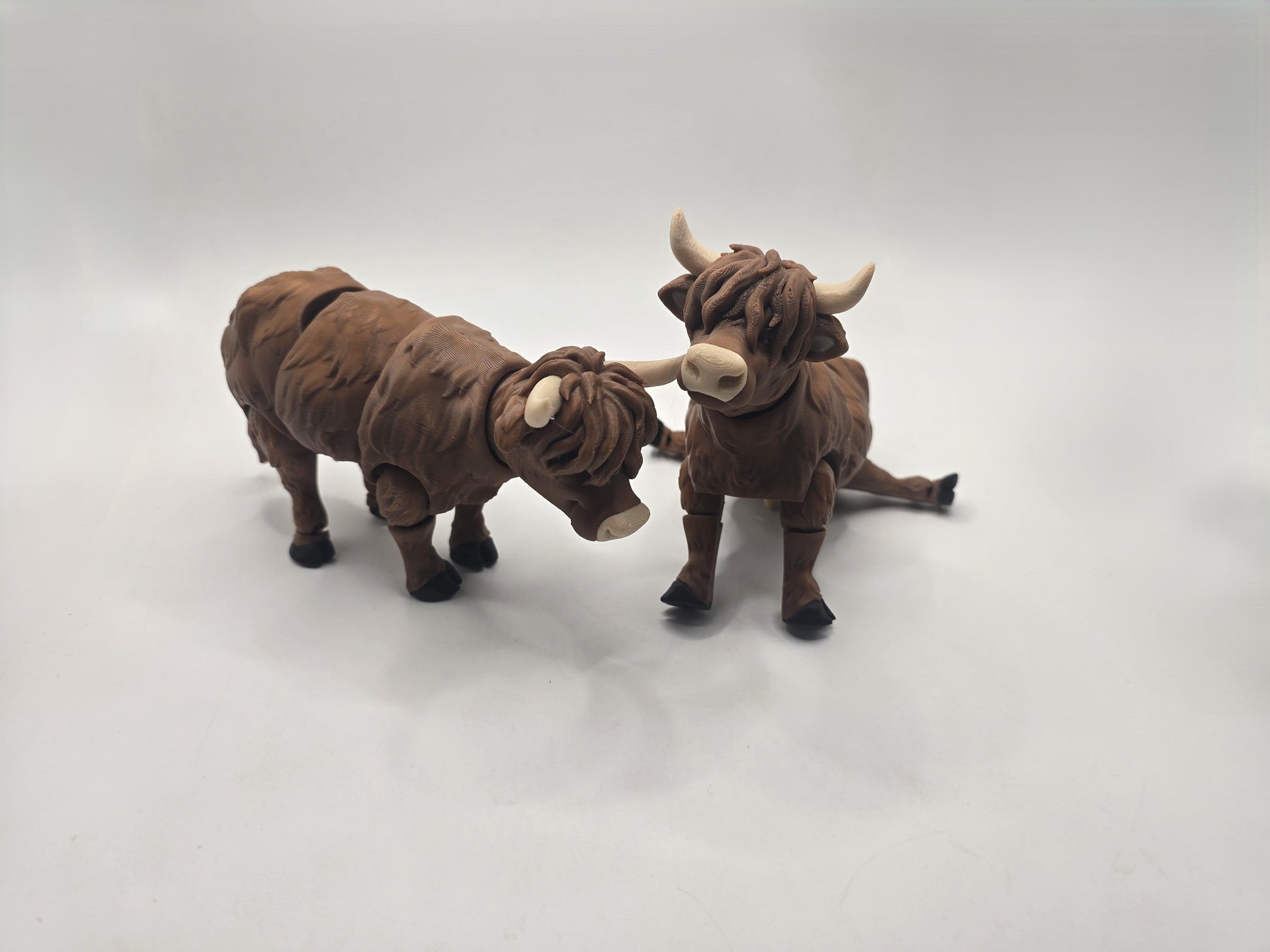 Highland Cow - No Hands 3d