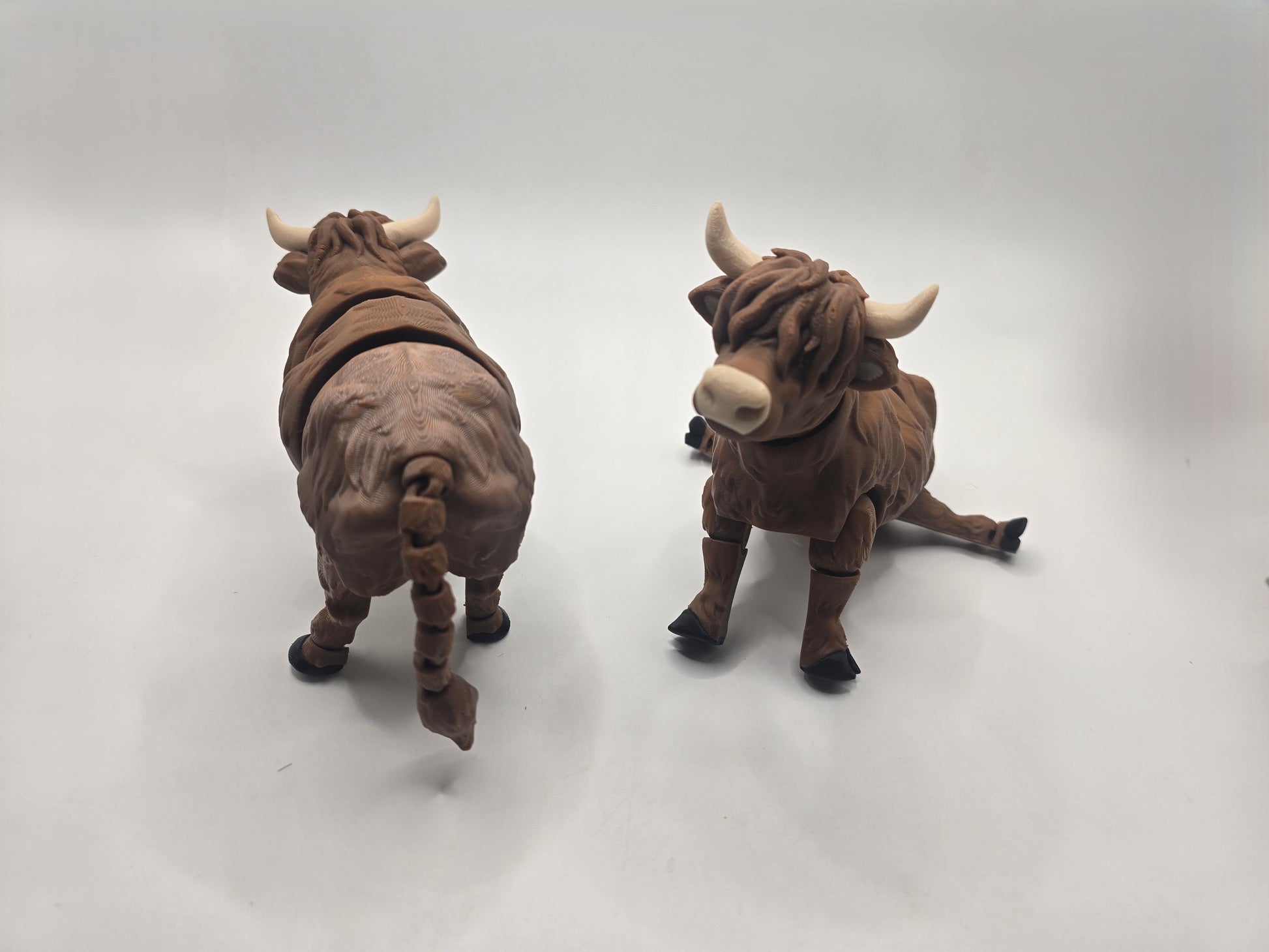Highland Cow - No Hands 3d