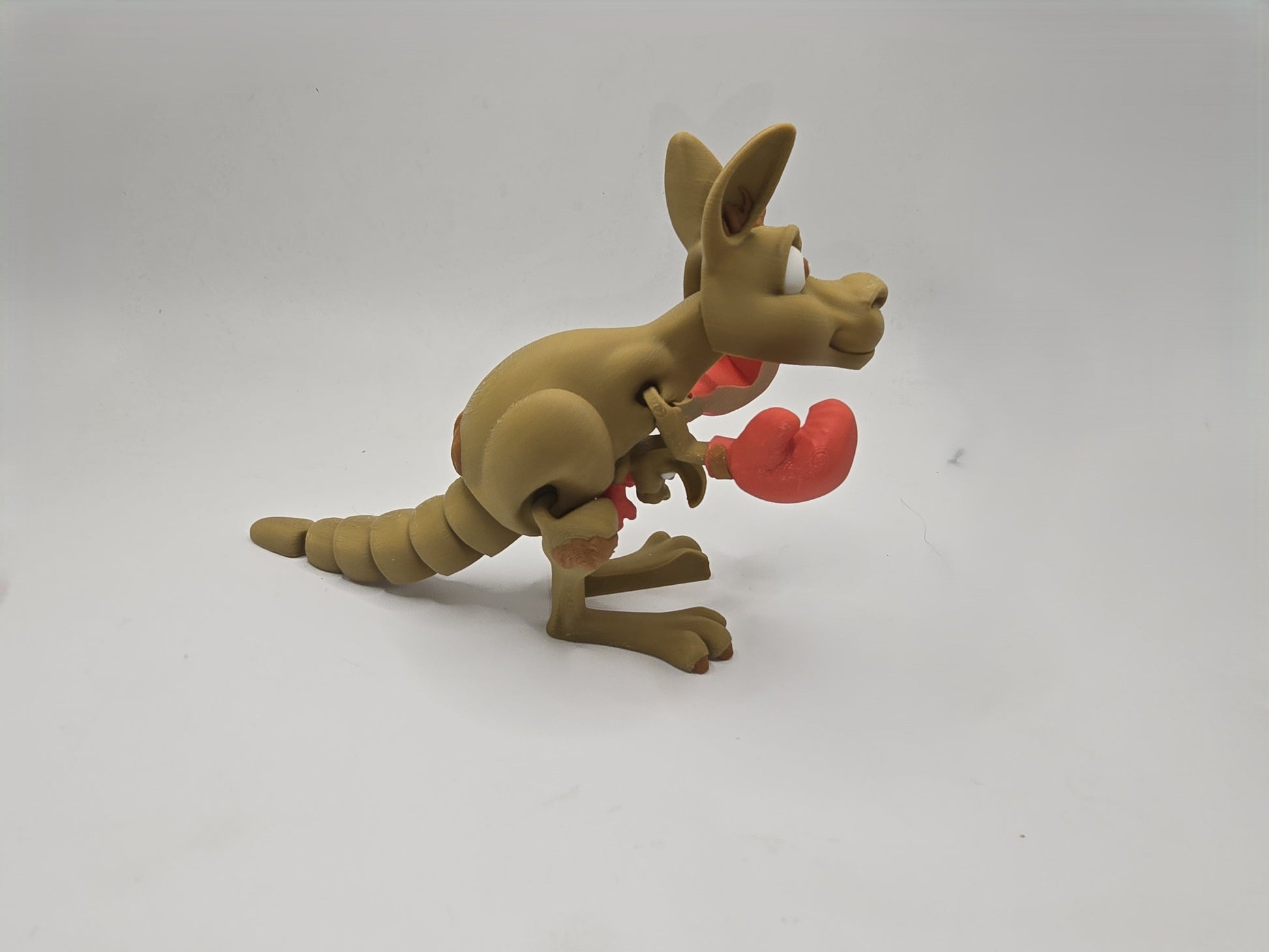 KO the Kangaroo and removable Joey - No Hands 3d