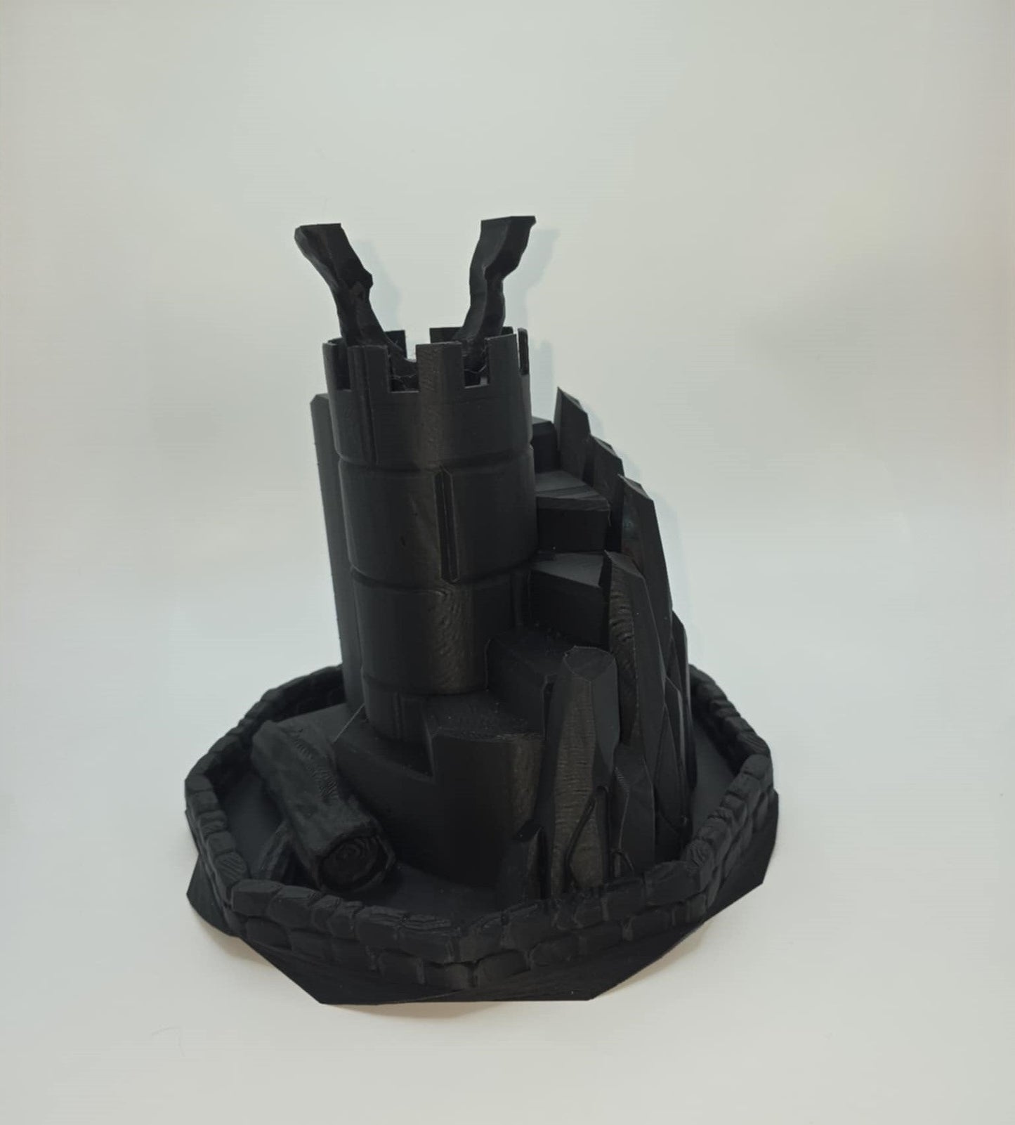 Large Crystal Dragon Castle - No Hands 3d