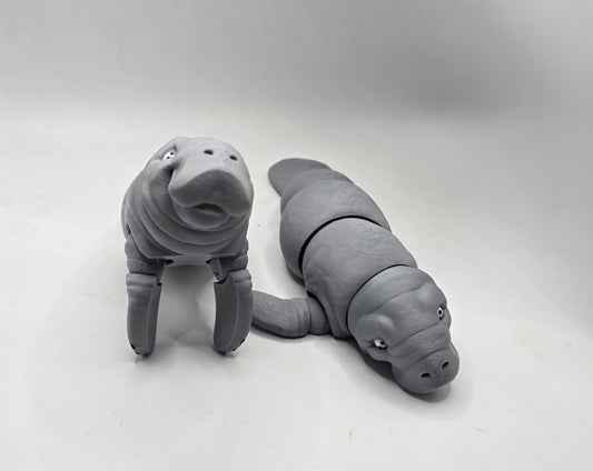 Manatee - Sea Cows - No Hands 3d